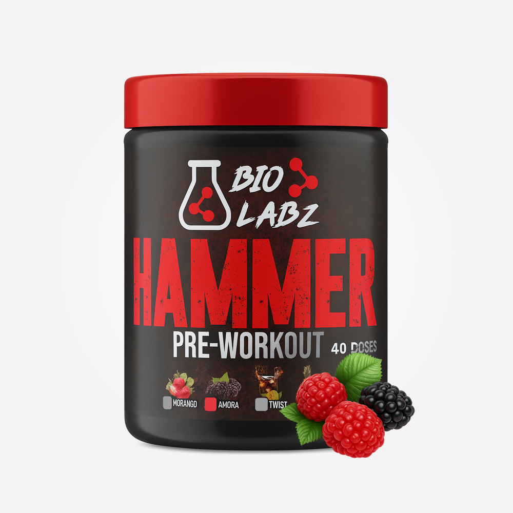 HAMMER PRE-WORKOUT (320G) AMORA – BIO LABS