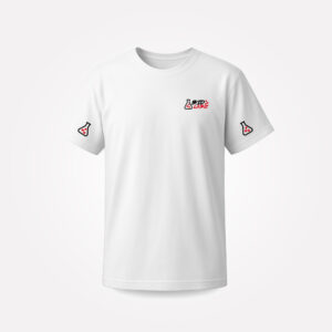 CAMISETA OVERSIZE GOLA ALTA BRANCA (MODELO 2) – BIO LABZ